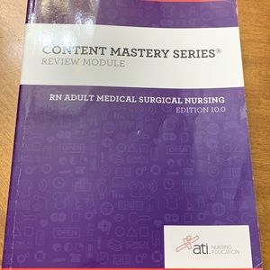 RN Adult Med Surg Nursing 10.0